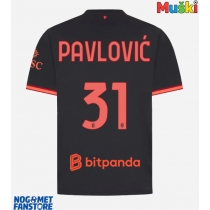AC Milan Strahinja Pavlovic #31 Rezervni Dres 2026-27 Kratak Rukav